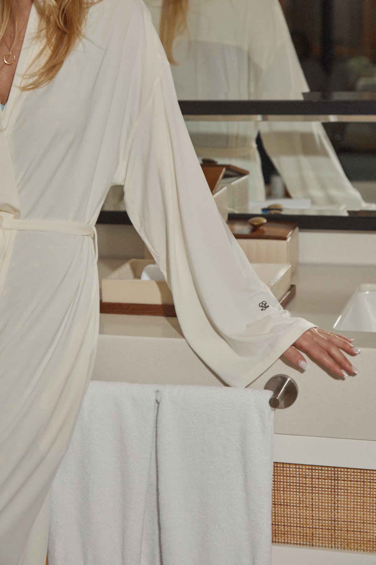 The Lounge Robe – Cream