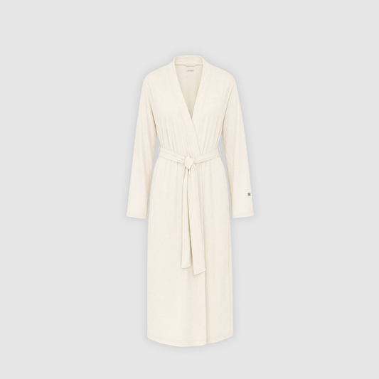 The Lounge Robe – Cream